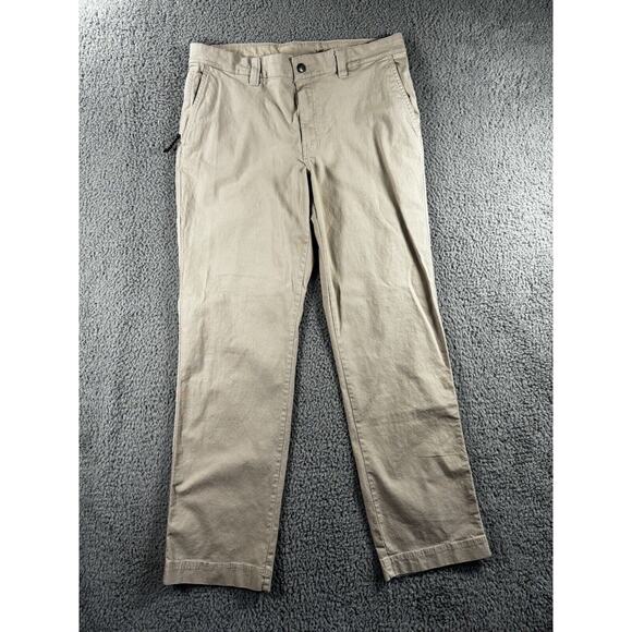 Columbia Pants Men 36 Straight Leg Khaki Outdoor‎ Hiking Regular Fit Rn 69724 - Picture 1 of 7